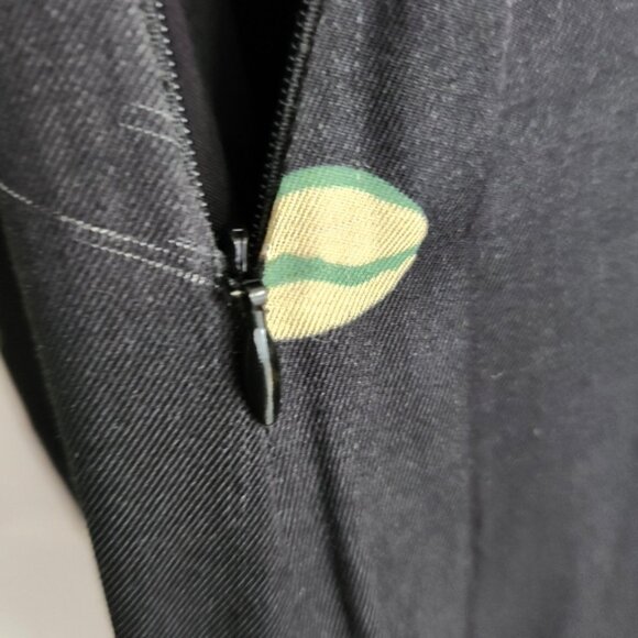 Azulu Chic Black Jumpsuit with Colorful Dots Size XL - Picture 8 of 13